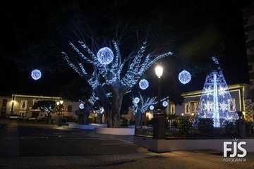 La Navidad ya ilumina Telde/Francisco Javier Santana y Antonio Alí.